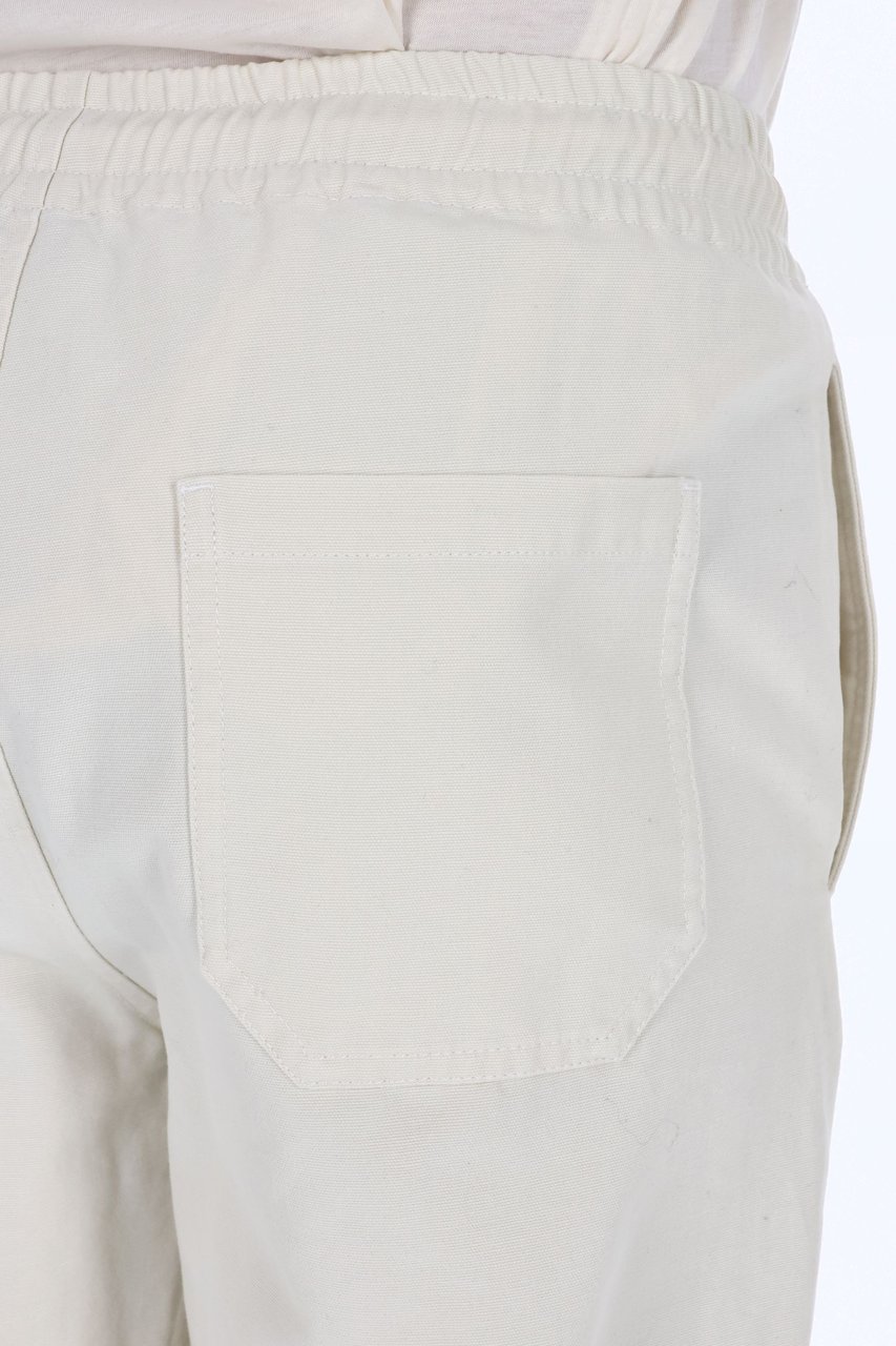 A.P.C. Vincent Model Cotton Jogger Trousers Wit