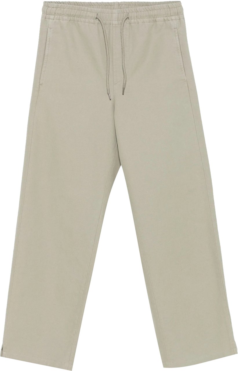 A.P.C. A.P.C. Trousers Gray Green Grijs
