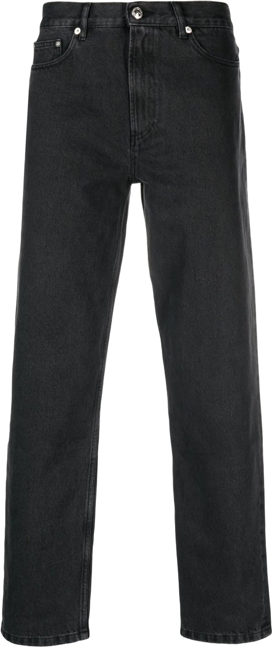 A.P.C. jean martin a coupe droite Zwart