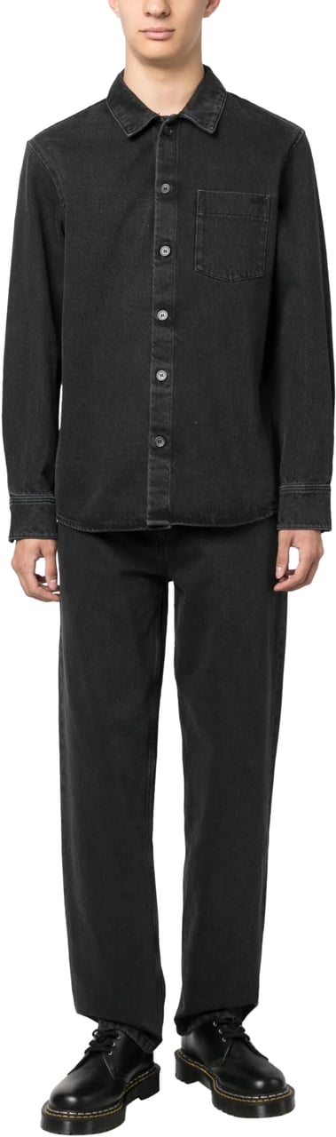 A.P.C. jean martin a coupe droite Zwart