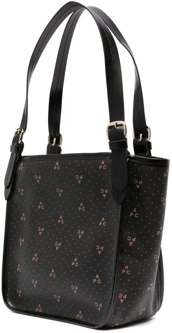 A.P.C. Cabas Poppy Small Tote Bag Zwart