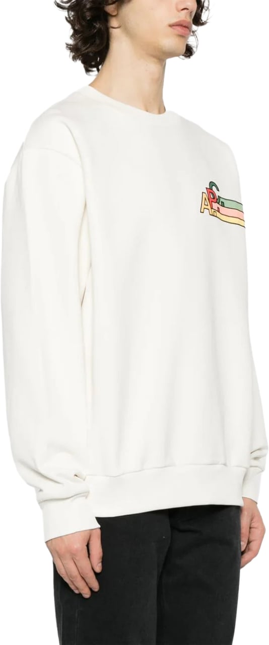 A.P.C. Sweaters Aag-Chalk Wit