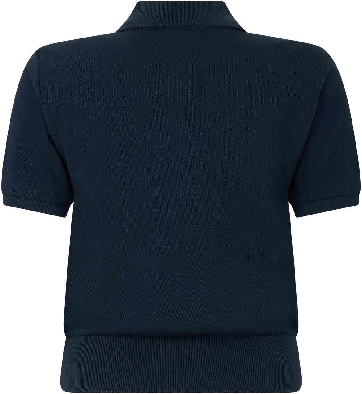 A.P.C. Cotton polo Blauw