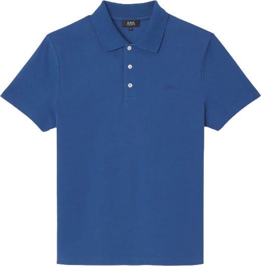 A.P.C. A.P.C. T-Shirts And Polos Blu Blauw
