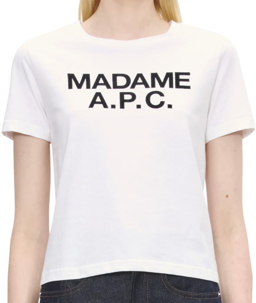 A.P.C. A.P.C. T-Shirts And Polos White Wit