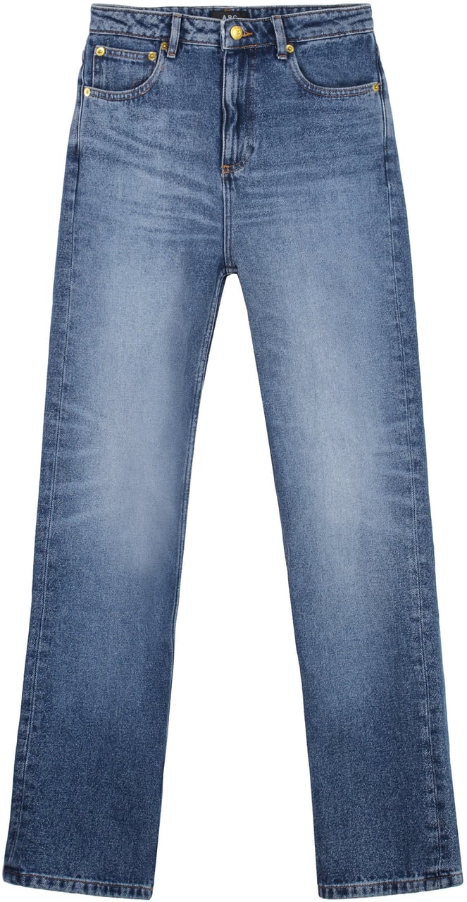 A.P.C. Kylie straight leg jeans Blauw