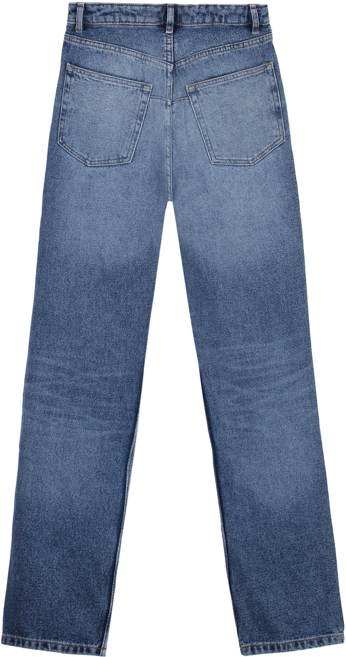 A.P.C. Kylie straight leg jeans Blauw