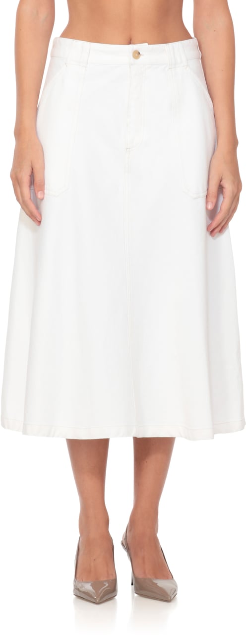 A.P.C. A.P.C. Skirts Ivory Wit