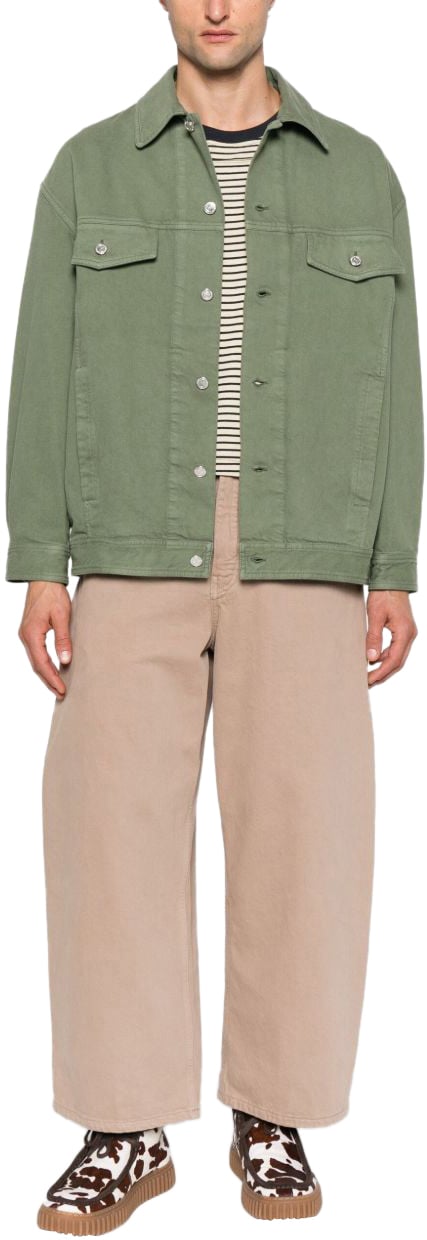 A.P.C. A.P.C. Trousers Green Groen