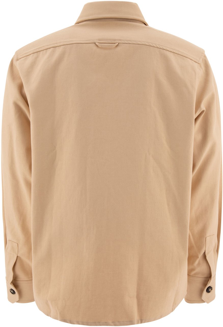 A.P.C. "Basile" overshirt Beige