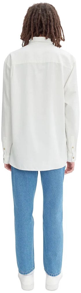 A.P.C. Shirts Blanc Cassé Wit