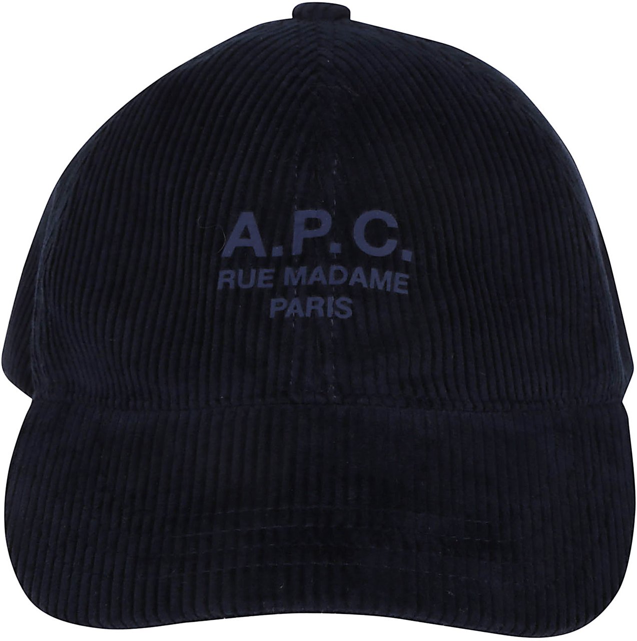 A.P.C. Charlie Rue Madame Baseball Cap Blue Blauw