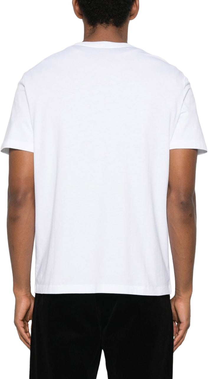 A.P.C. T-Shirts And Polos Dark Navy/Ecru Wit