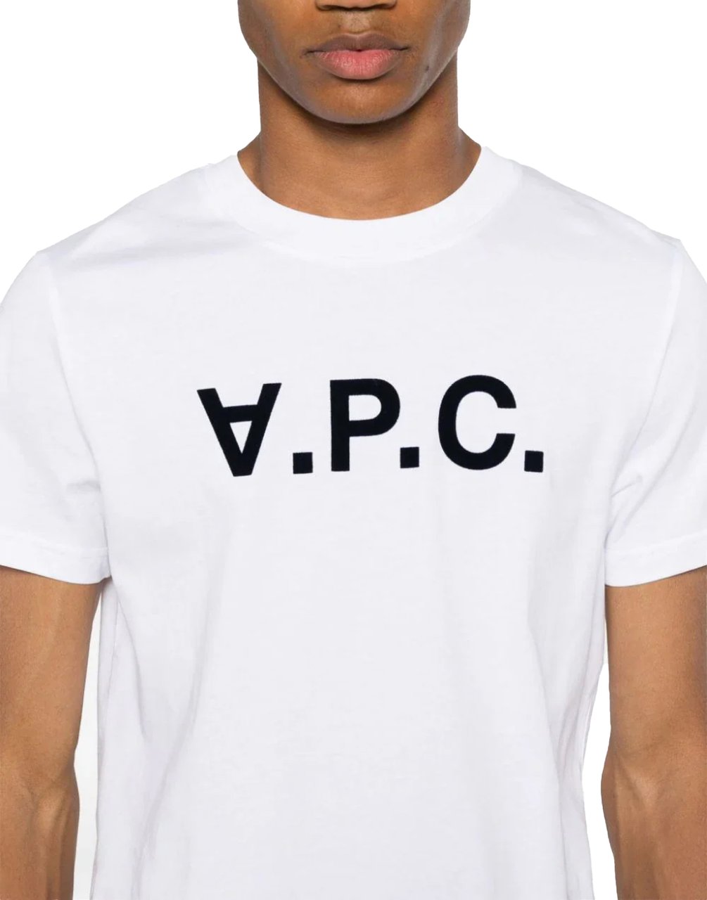 A.P.C. Standard Grand Vpc Logo T-shirt Wit