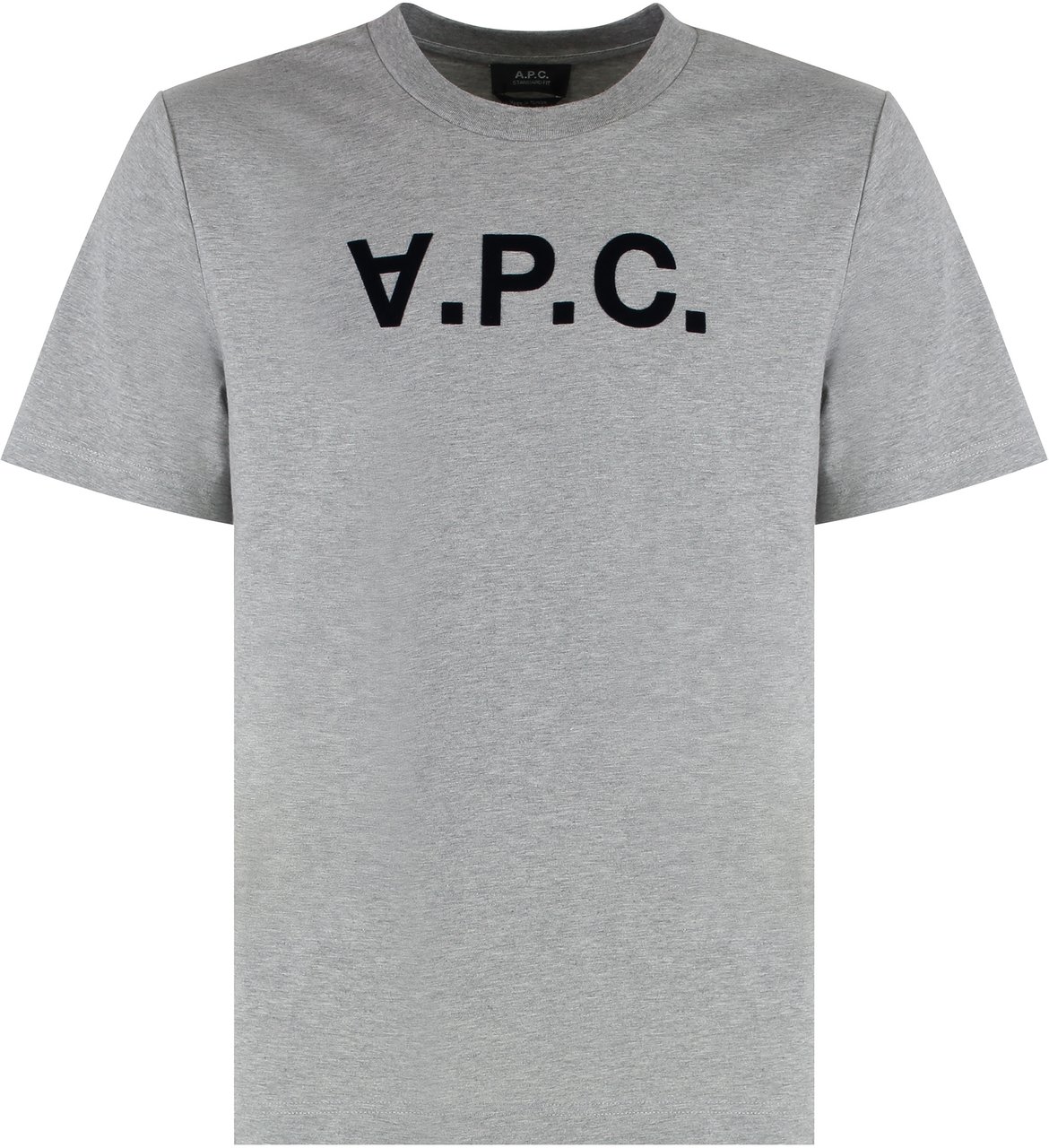 A.P.C. Cotton crew-neck T-shirt Rood