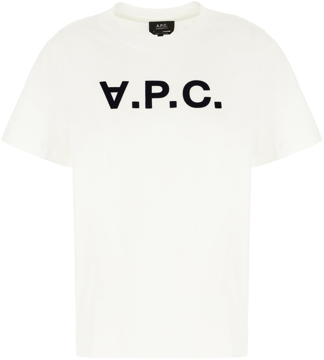 A.P.C. A.P.C. White cotton t-shirt Wit