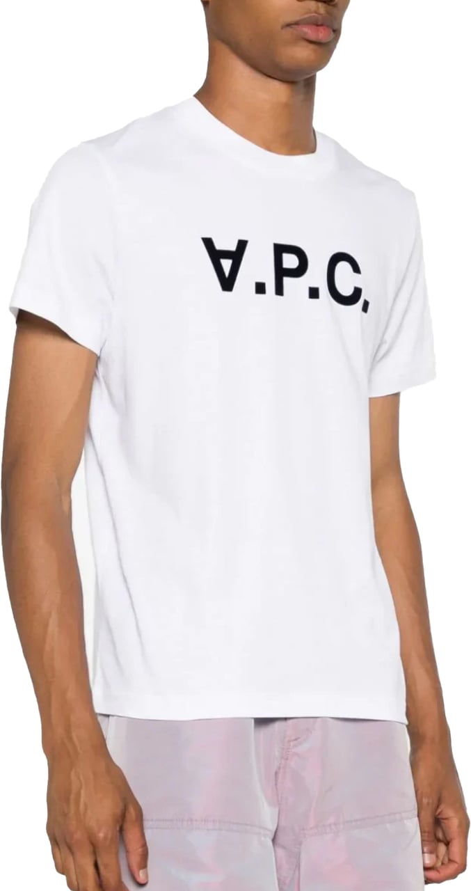 A.P.C. Standard Grand Vpc Logo T-shirt Wit