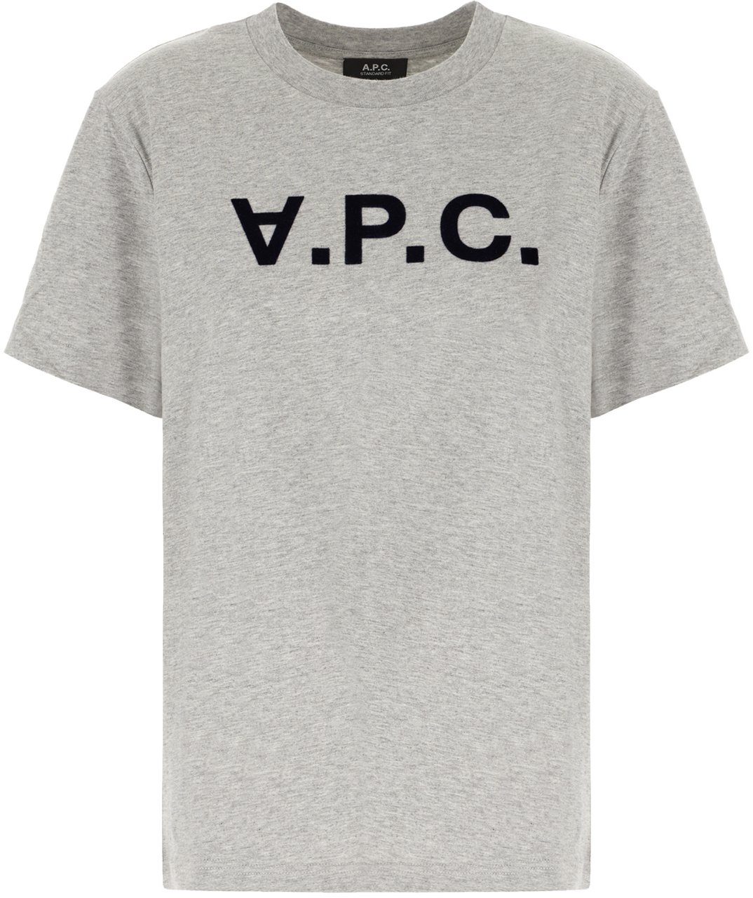 A.P.C. A.P.C. Grey cotton t-shirt Grijs