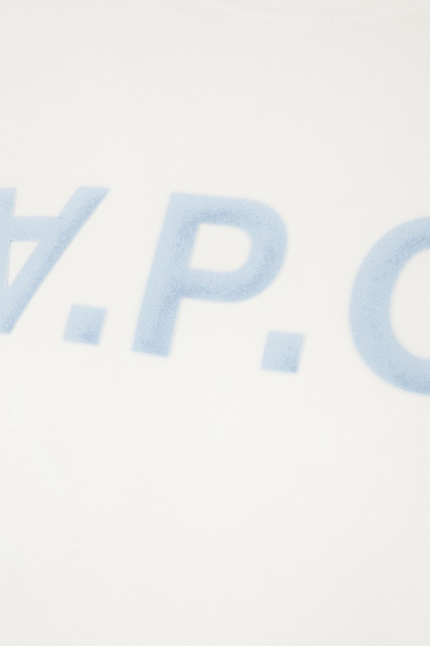 A.P.C. A.P.C. White stretch cotton sweatshirt Wit