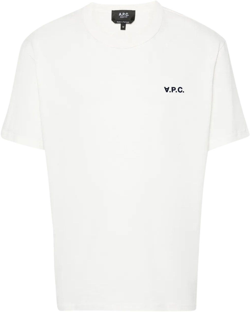 A.P.C. t shirt boxy petit vpc 2 Beige