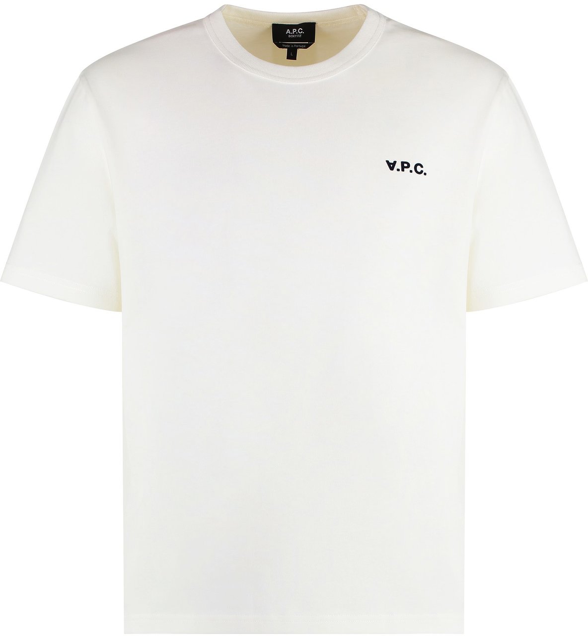 A.P.C. Boxy Petit VPC cotton crew-neck T-shirt Wit
