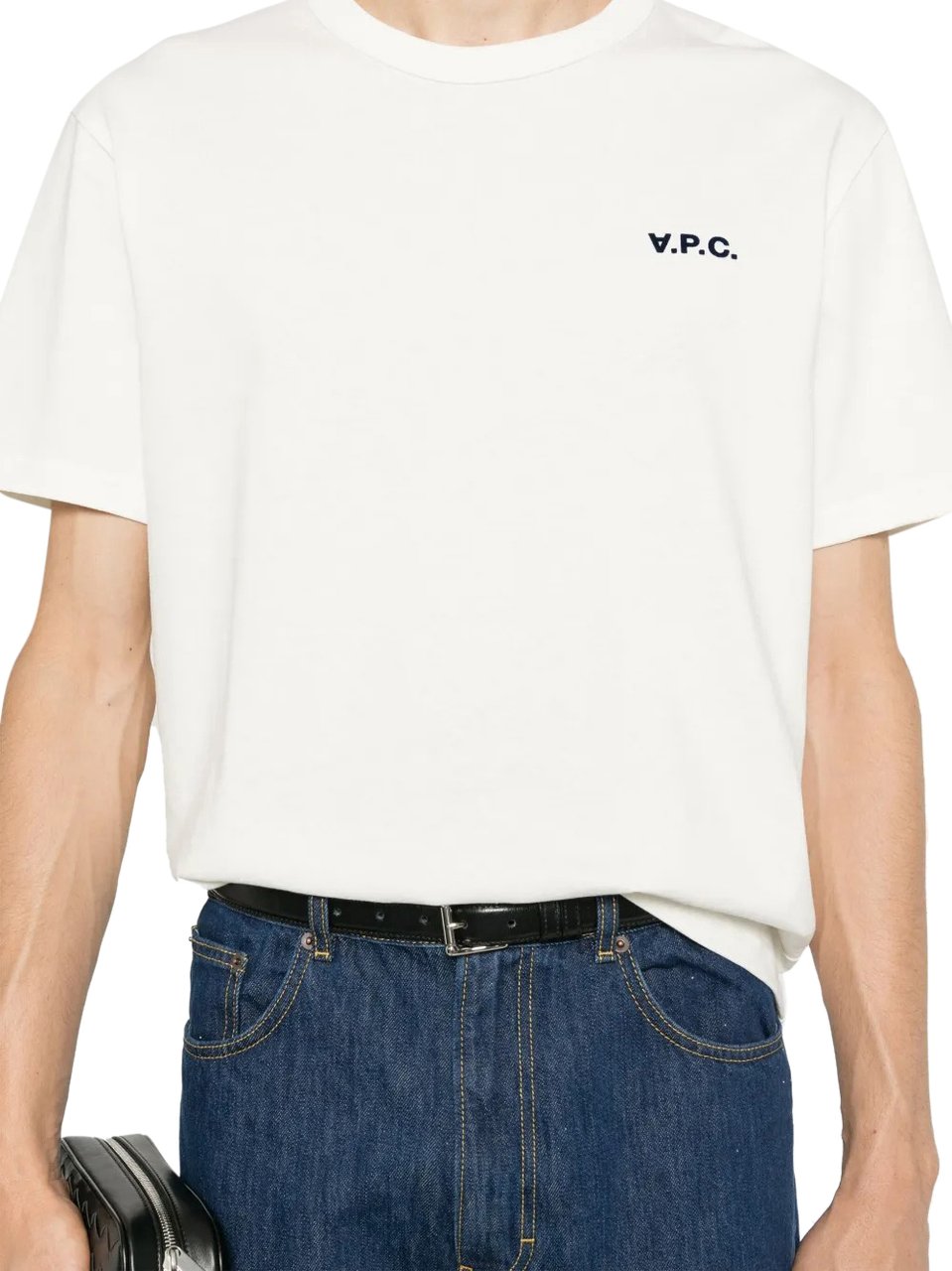 A.P.C. t shirt boxy petit vpc 2 Beige