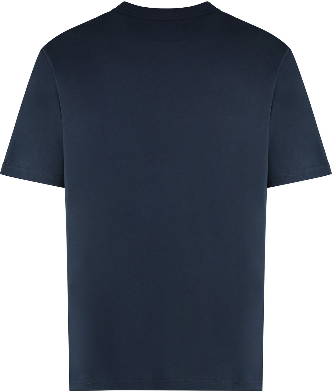 A.P.C. Cotton crew-neck T-shirt Blauw