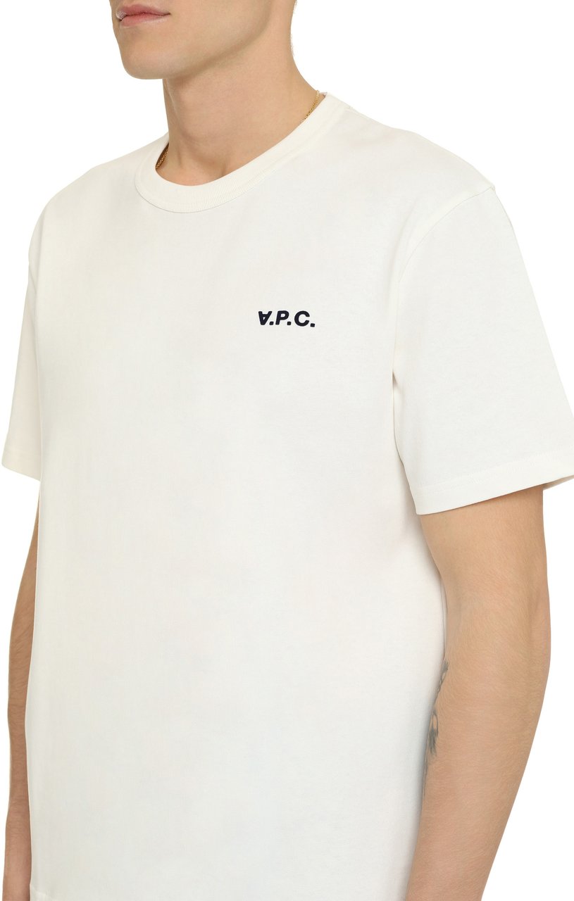 A.P.C. Boxy Petit VPC cotton crew-neck T-shirt Wit