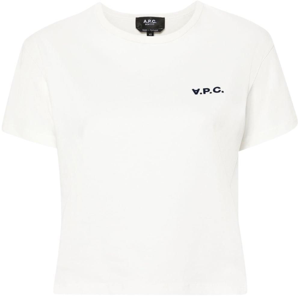 A.P.C. A.P.C. T-Shirts And Polos Tae Whitedark Navy Wit