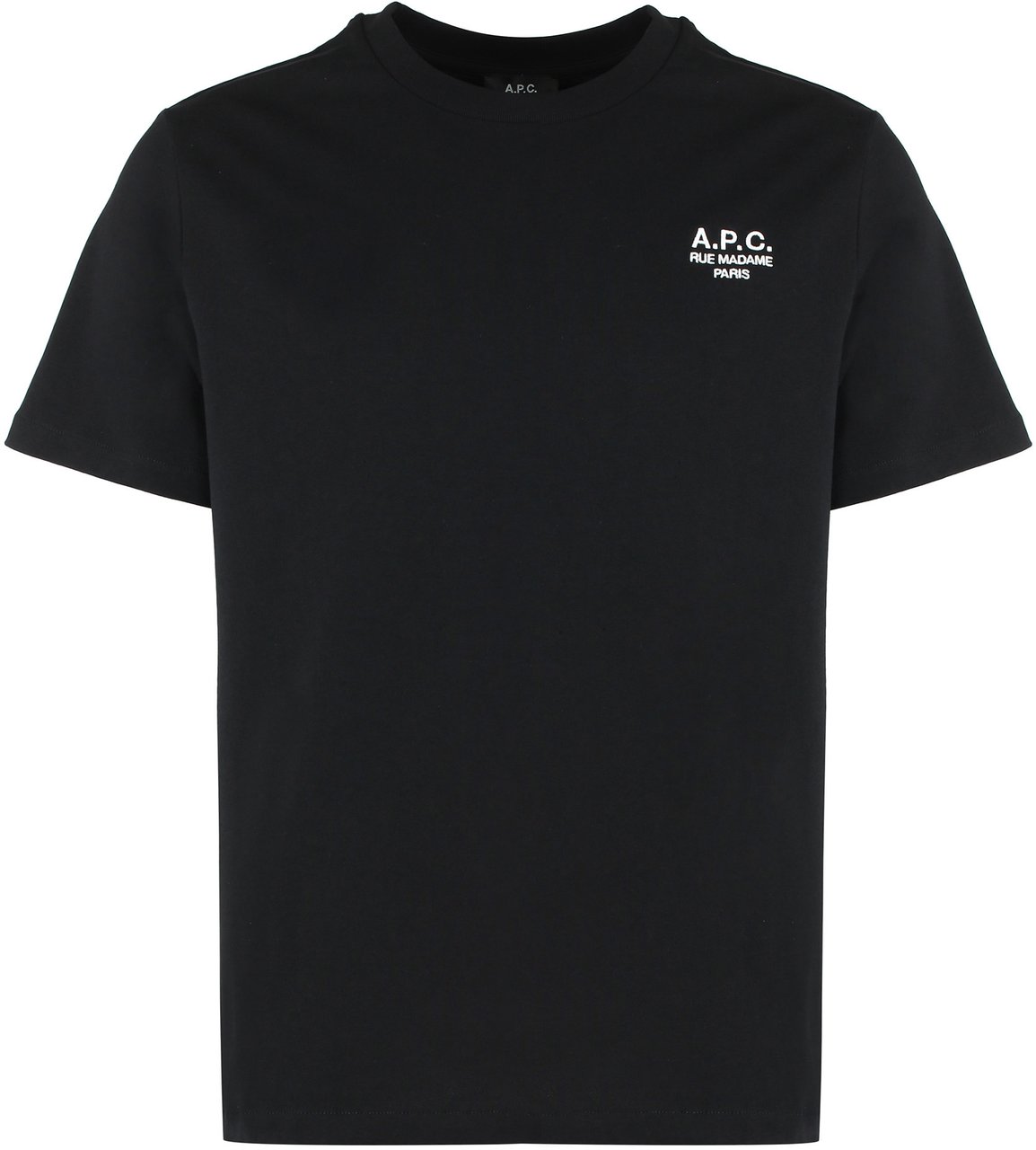 A.P.C. Standard Rue Madame Cotton crew-neck T-shirt Zwart