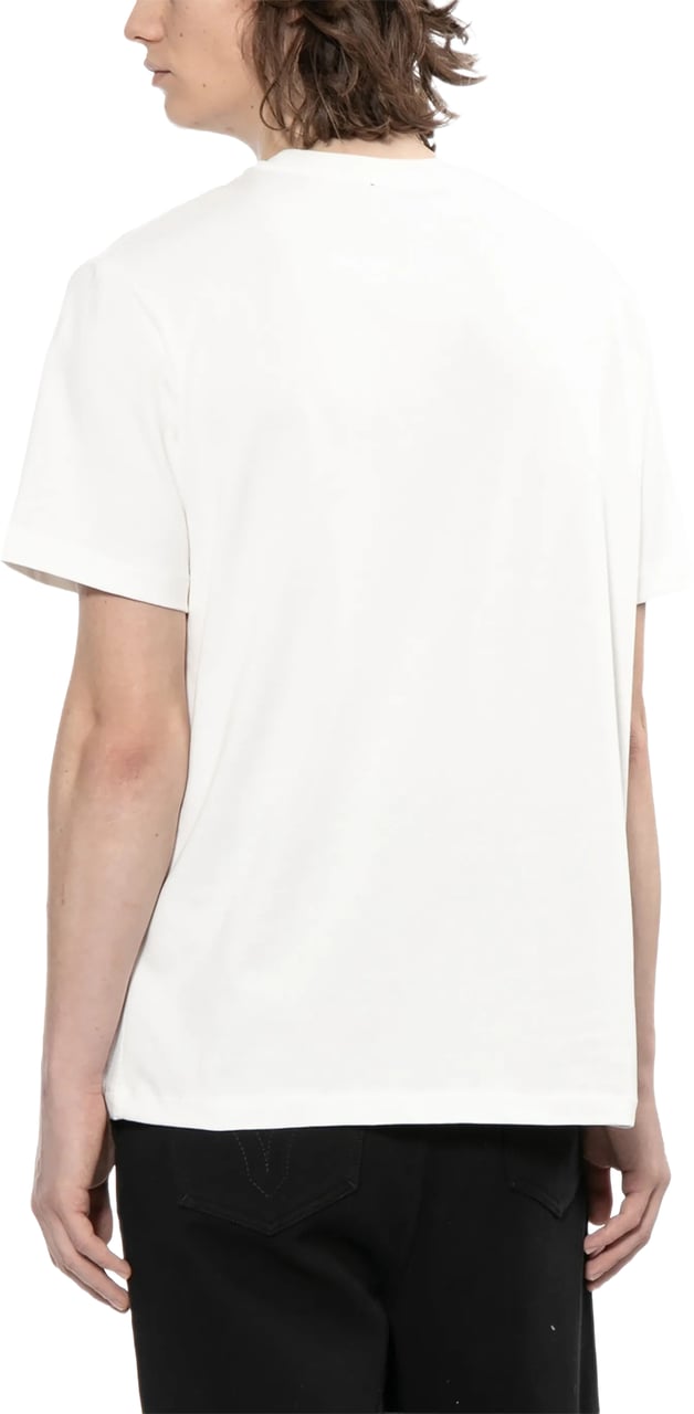 A.P.C. T-Shirts And Polos Blanc/Marron Wit