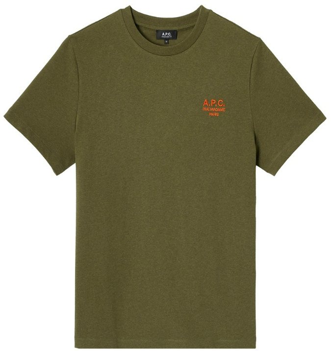 A.P.C. A.P.C. T-Shirts And Polos Green Groen