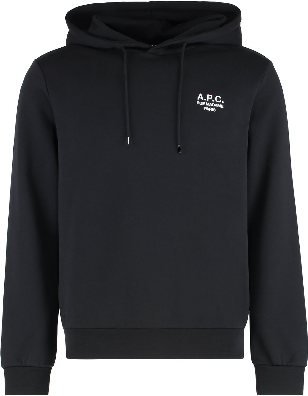 A.P.C. Cotton hoodie Zwart