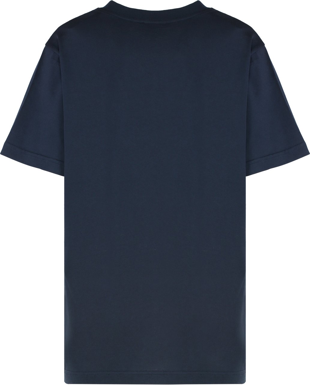 A.P.C. APC Brodé Cotton crew-neck T-shirt Navy