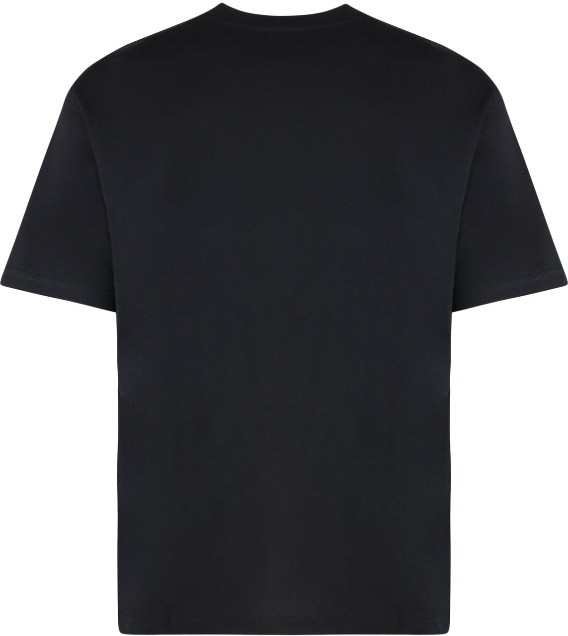 A.P.C. Boxy Micro Logo cotton crew-neck T-shirt Zwart