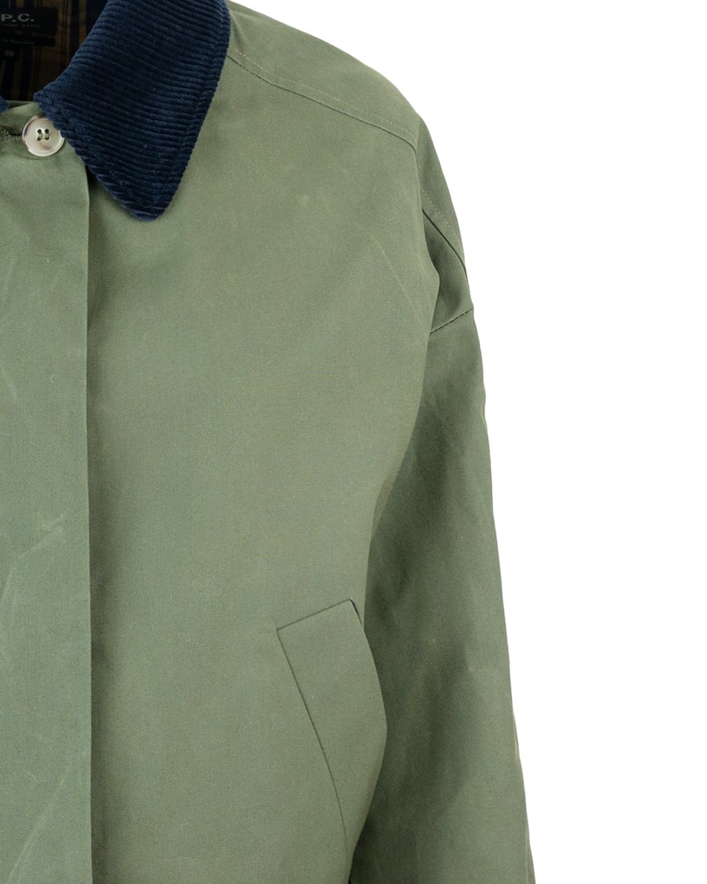 A.P.C. A.P.C. Coats Military Khaki Groen