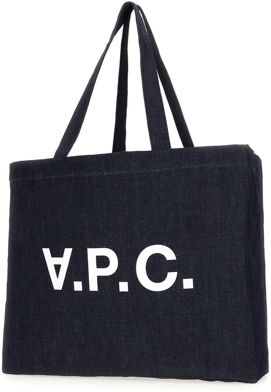 A.p.c. Denim Daniela shopping bag Blauw