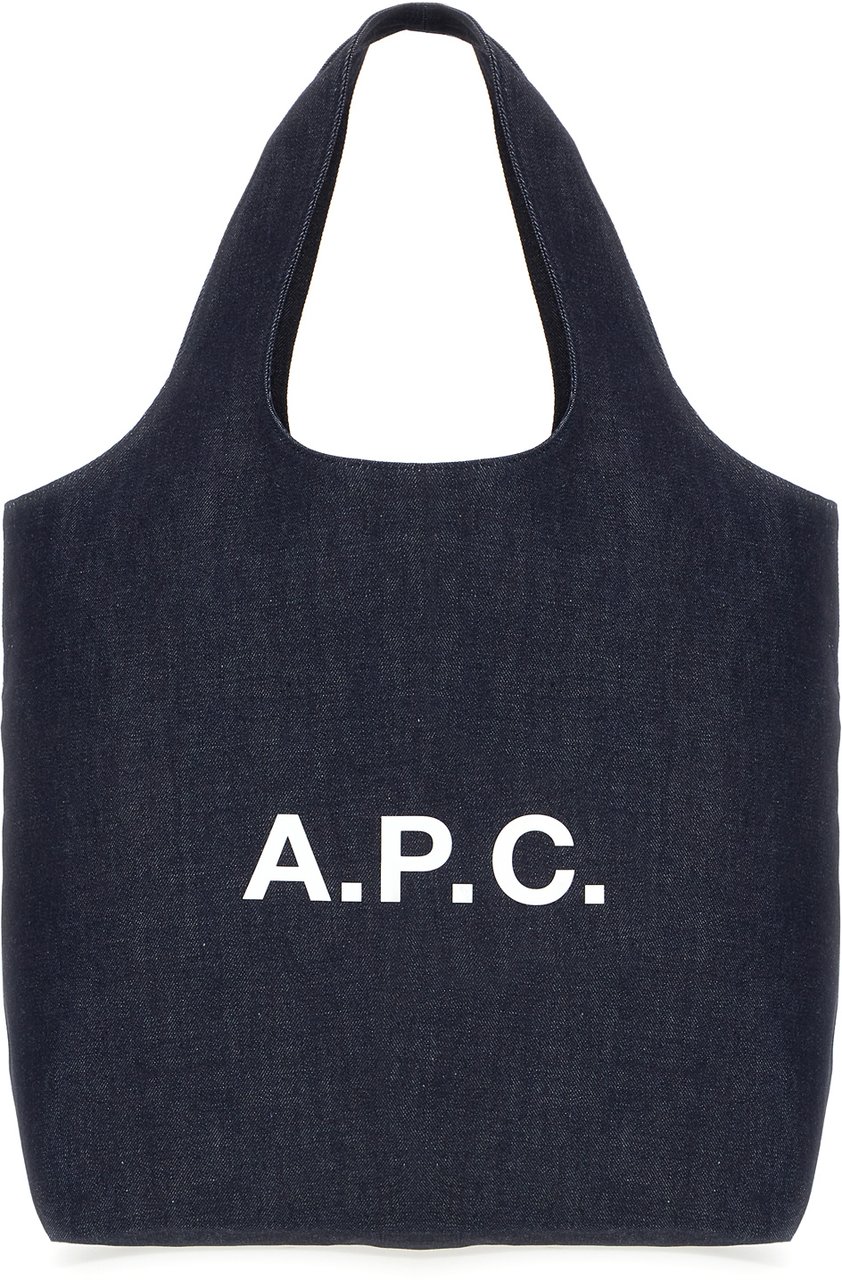 A.P.C. A.P.C. Denim shopping bag Blauw