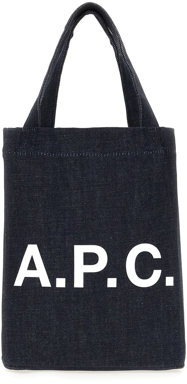 A.P.C. A.p.c. Denim shopping bag Blauw