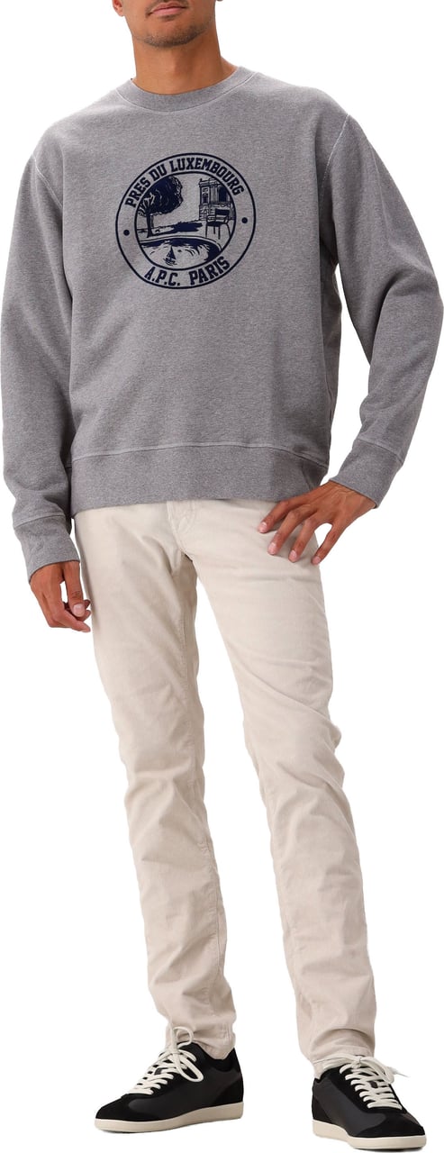 A.P.C. Sweater Grijs Luxembourg Grijs
