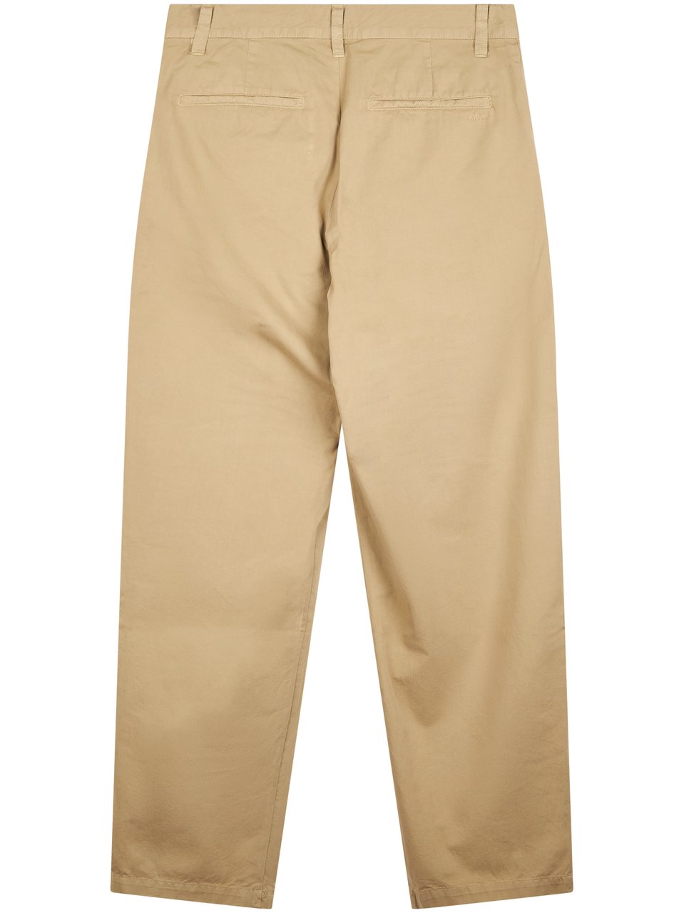A.P.C. Chino Trousers with Straight-Leg Cut and Mid-Rise Waist Neutraal