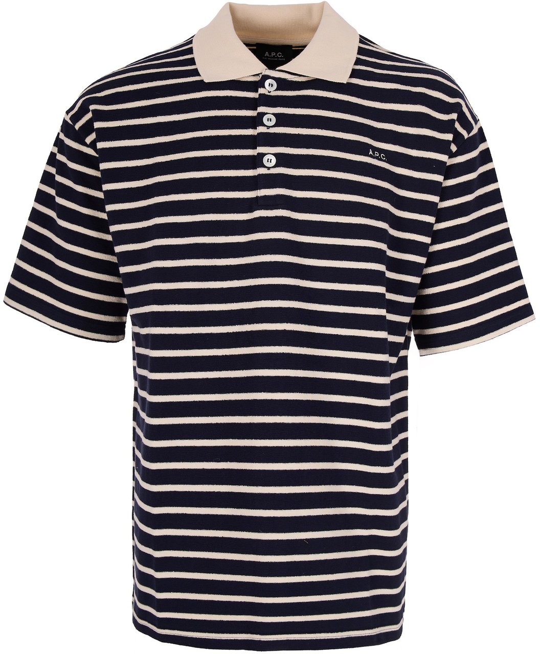 A.P.C. A.P.C. T-Shirts And Polos Blue Blauw