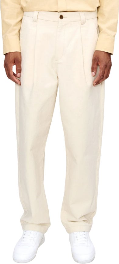 A.P.C. Trousers Ecru Wit