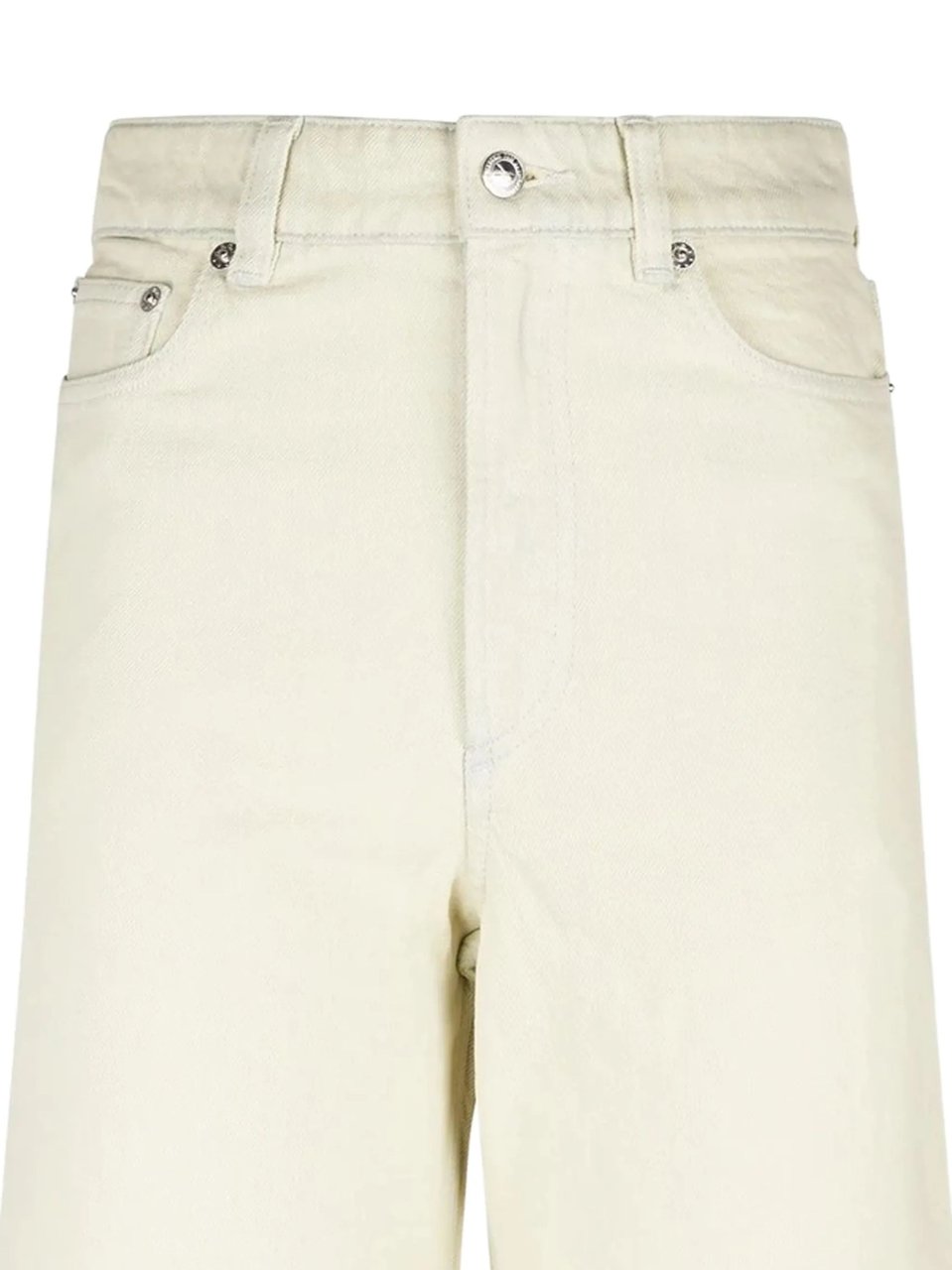 A.P.C. Jean Clyde High Waist Jeans Wit