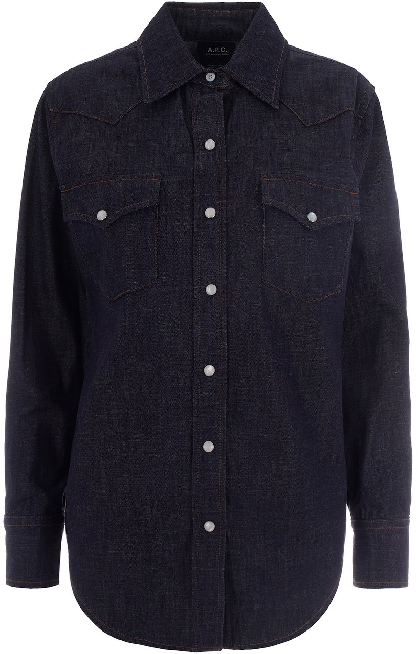A.P.C. A.P.C. Shirts Blue Blauw