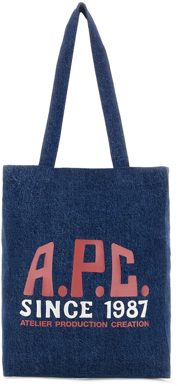 A.P.C. A.P.C. Denim shoulder bag Blauw