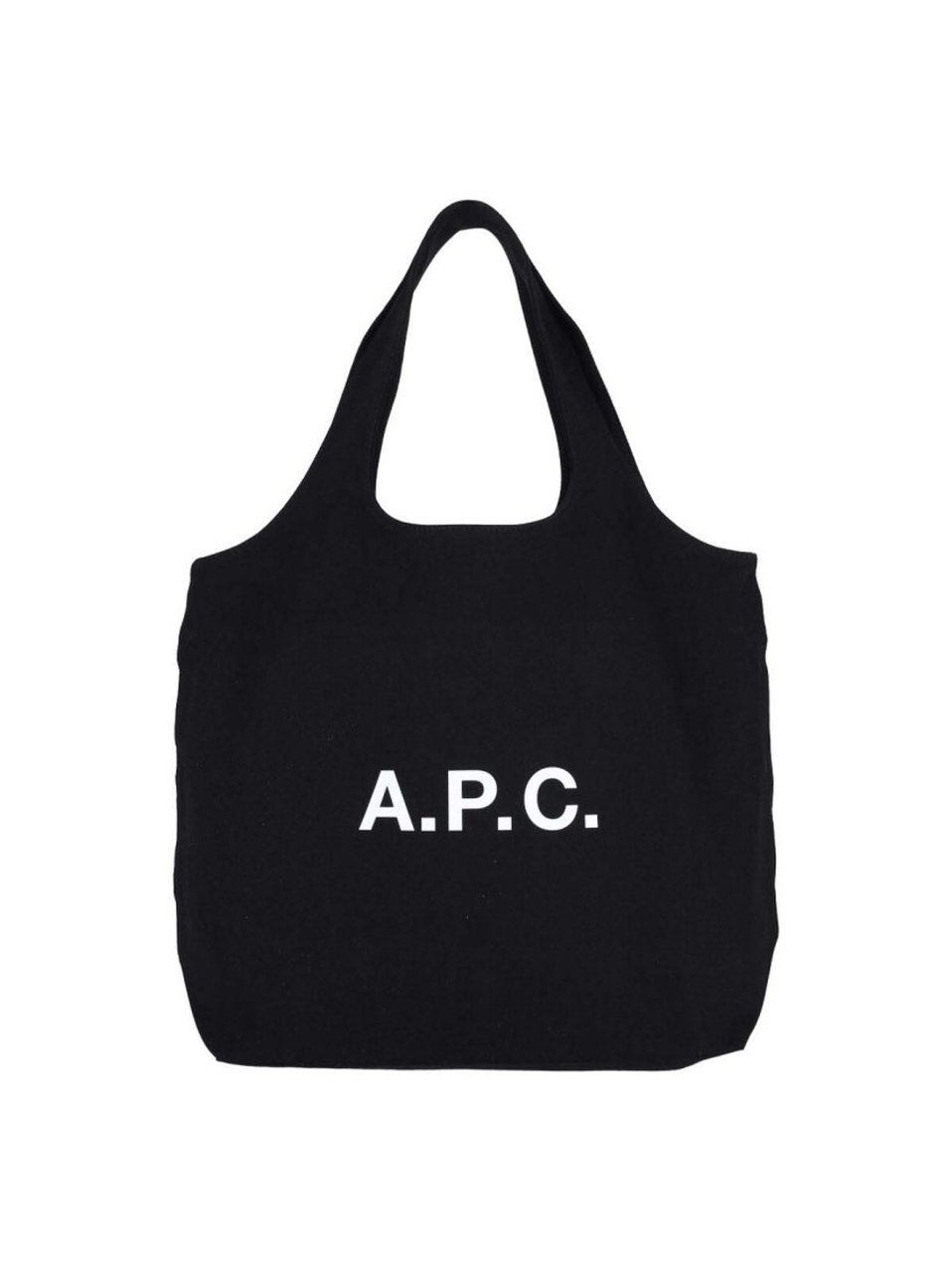 A.P.C. "Ninon" Tote Bag Black Zwart