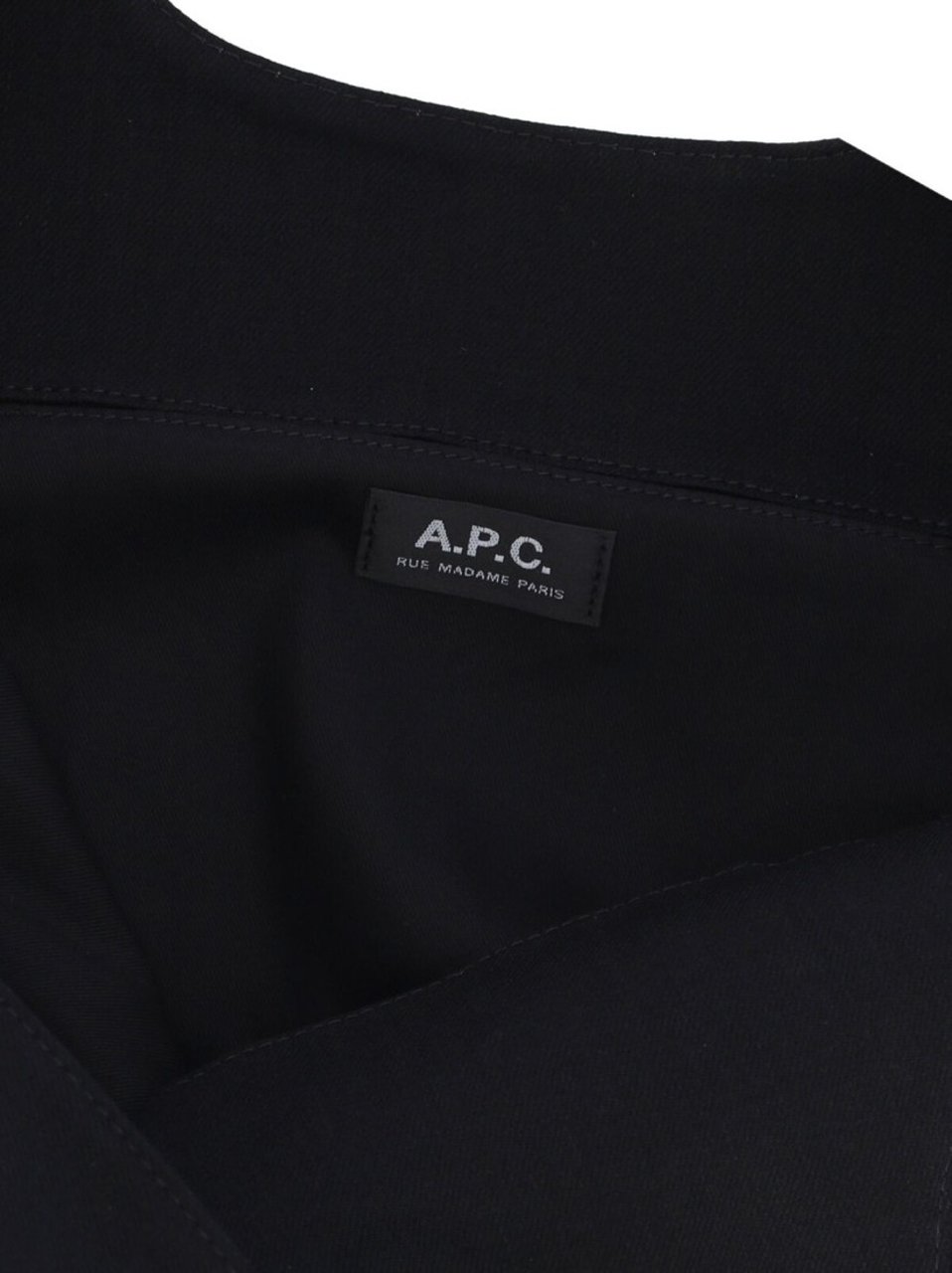 A.P.C. "Ninon" Tote Bag Black Zwart