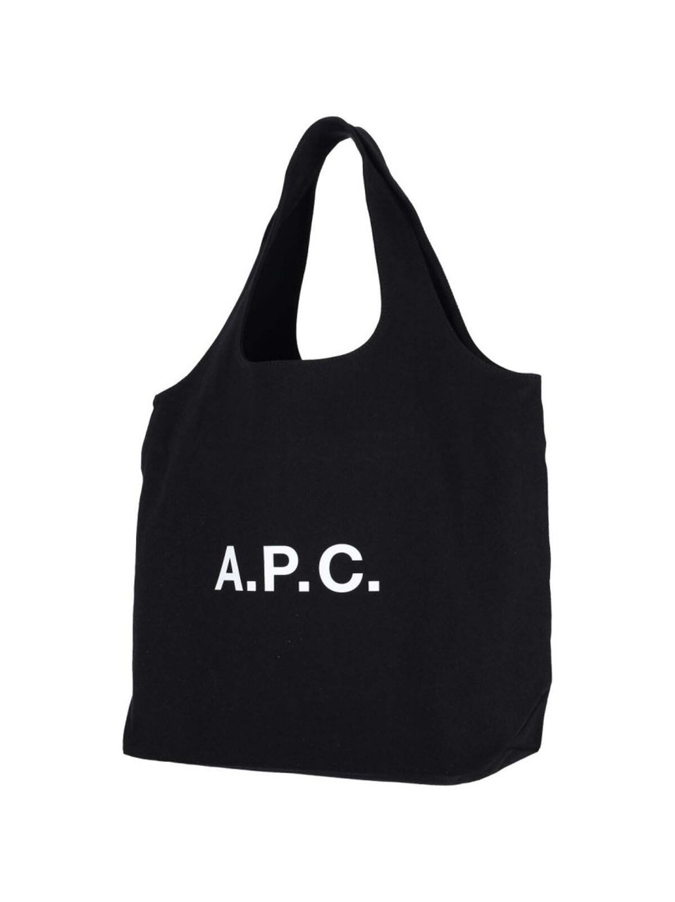 A.P.C. "Ninon" Tote Bag Black Zwart