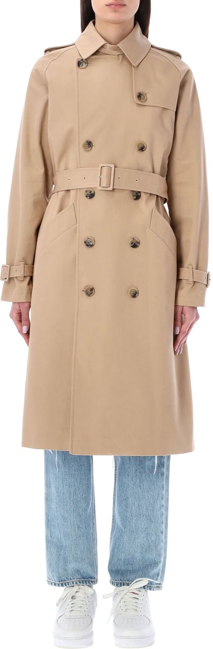 A.P.C. Greta Trench Beige Beige